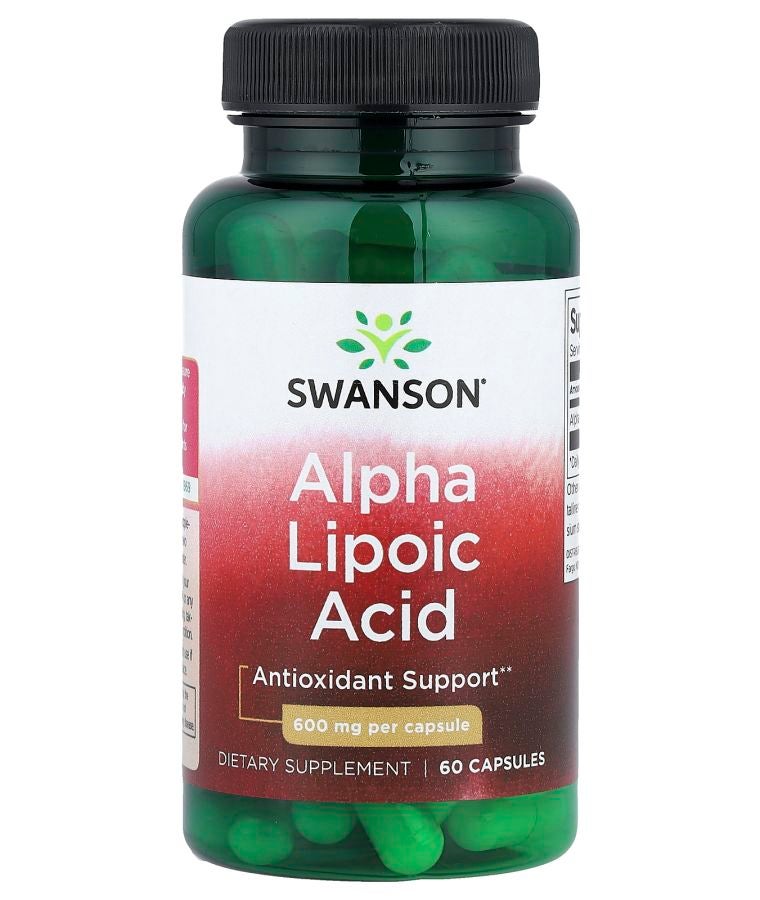 SWANSON Alpha Lipoic Acid 600 mg 60 Capsules