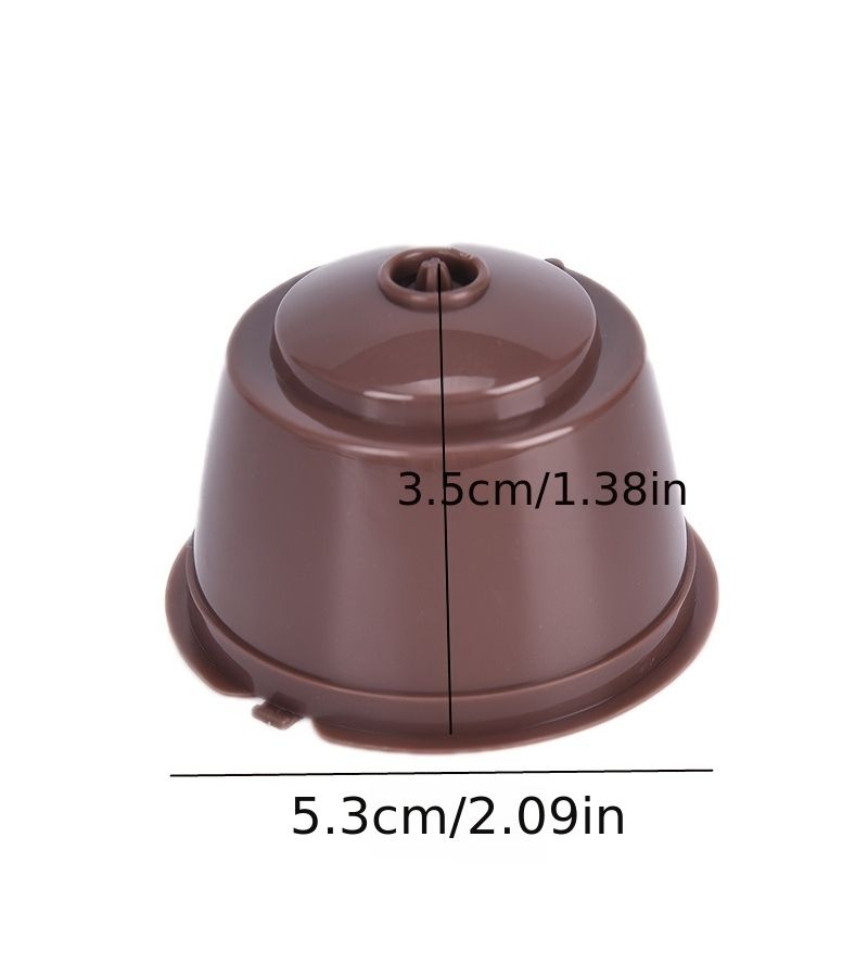 2 Pack Compatible Coffee Capsule Pods Plastic Filter Cups For Espresso Machines - Image 3
