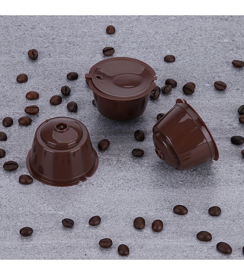 2 Pack Compatible Coffee Capsule Pods Plastic Filter Cups For Espresso Machines - Image 5