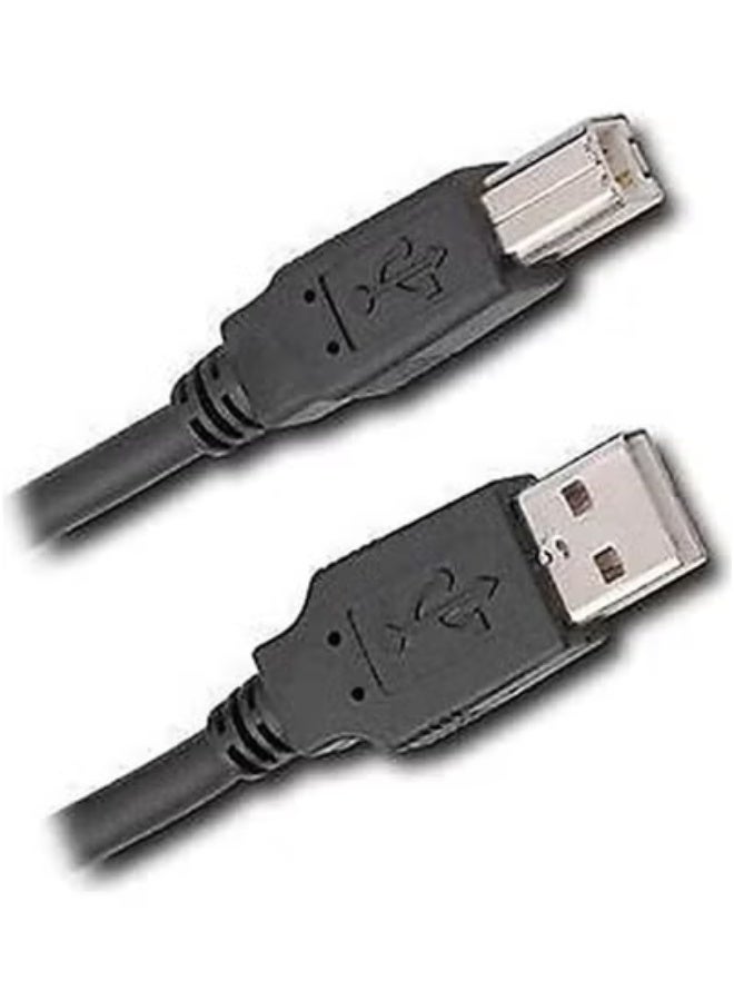 TIGER USB 2.0 Type A to Type B Male Printer Cable – High-Speed Data Transfer Cord for Printers, Scanners, Copiers & External Hard Drives – Durable Plug & Play USB Cable for HP, Canon, Epson, Brother, Samsung & More – Stable Connection, Flexible Design – Black - Image 3