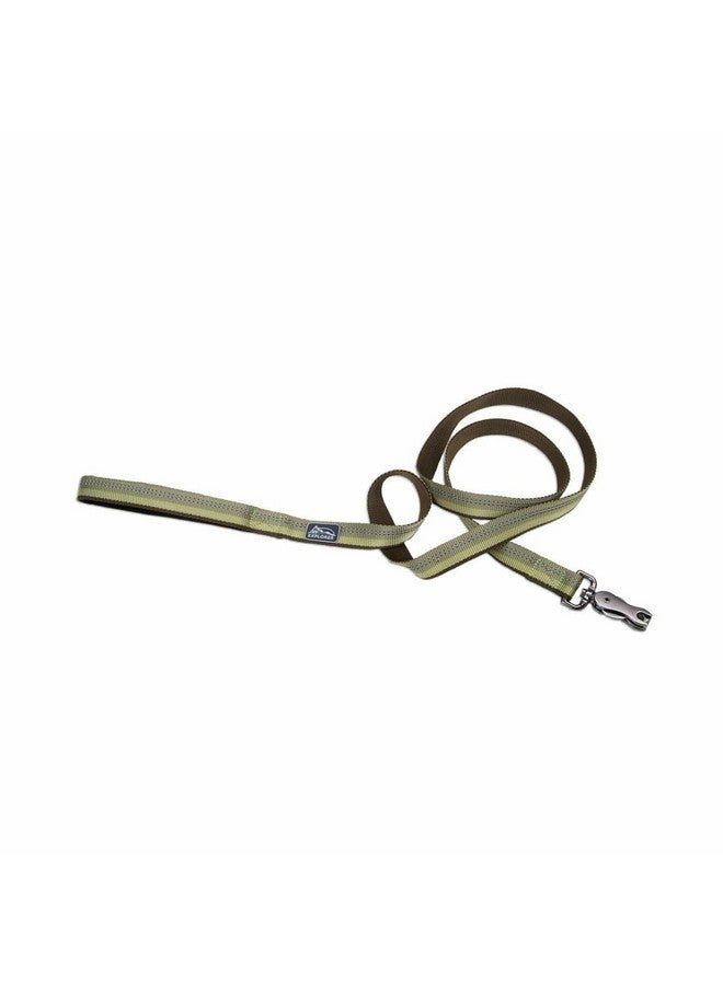 كوستال مقود كلب Coastal Pet K9 Explorer العاكس مع مشبك مقص - مقود نايلون متين - مقود للكلاب والجراء - مستلزمات الحيوانات الأليفة للكلاب - لون السرخس، 1 بوصة × 6 أقدام - Image 1