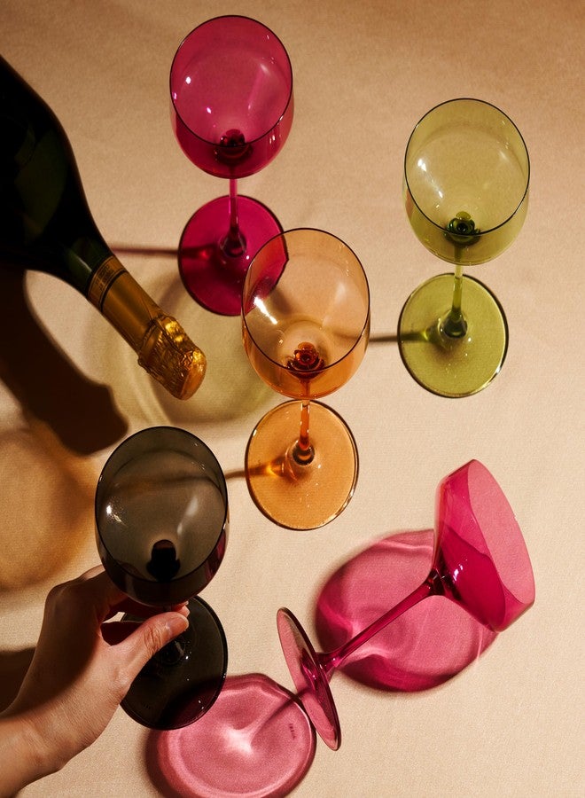 فيسكي كؤوس كوكتيل فيسكي ريزيرف نوفو سيج جرين كوبيه - كؤوس كوبيه ملونة كريستالية - كؤوس مارتيني ملونة - طقم كؤوس طويلة الساق سعة 6.5 أونصة (قطعتان) - Image 5