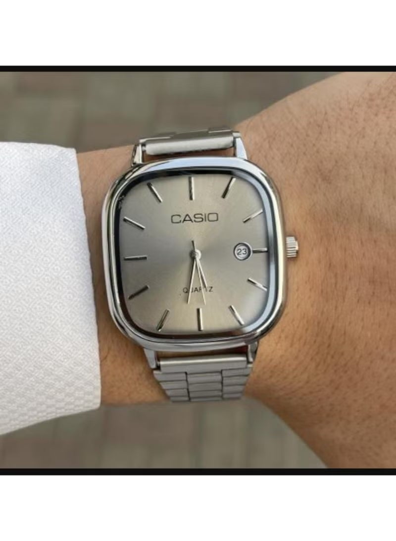 Casio Classic Watch with Stainless Steel Bracelet