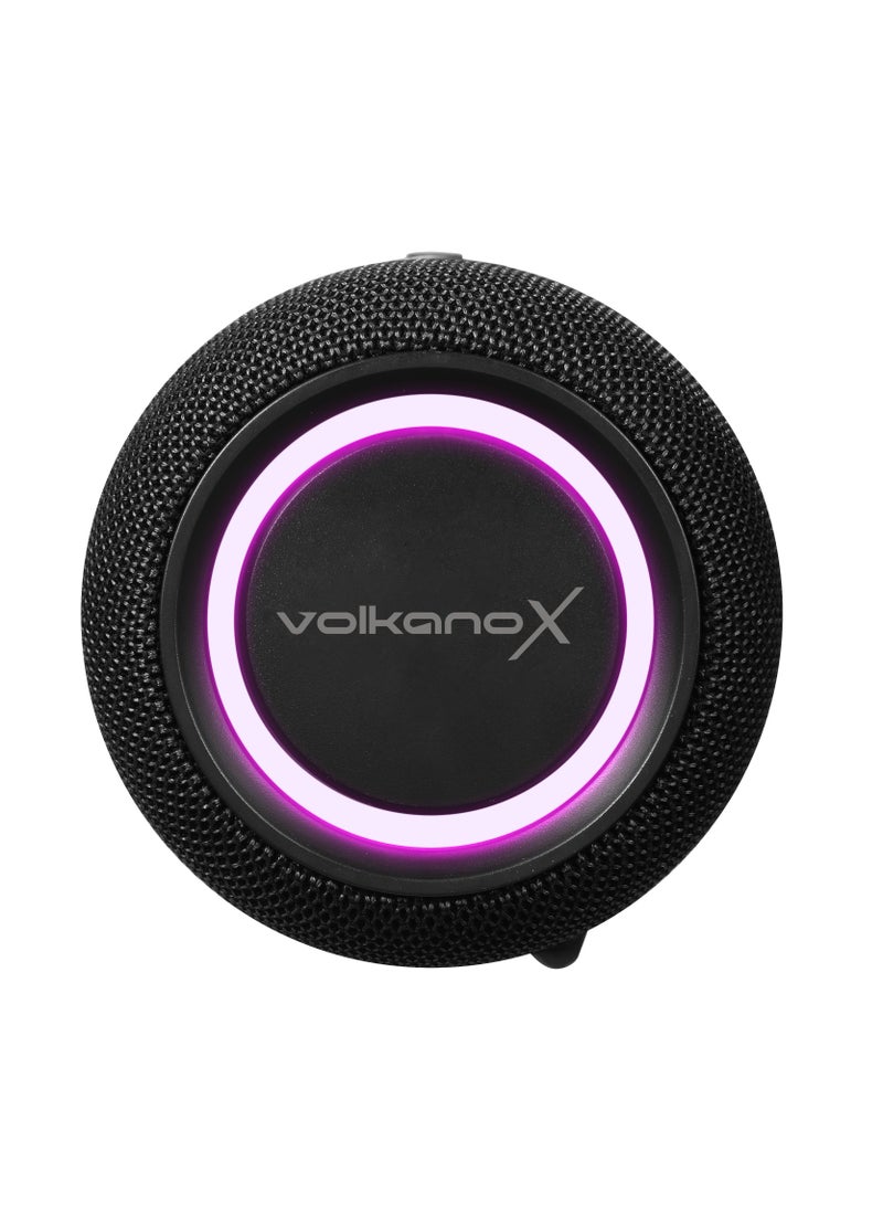 Volkano VXS100 Premium Series Portable Bluetooth Speaker with RGB LIGHTS, Upto 3 Hour Playtime, 1 Year Warranty  - Image 2
