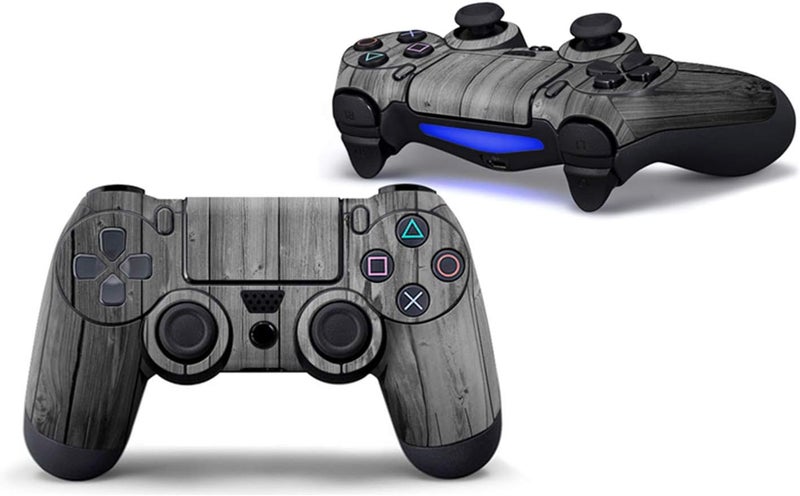 Oiokew جلد ليد تحكم PS4، 3 قطع ملصق غطاء فينيل كامل الجسم ليد تحكم بلاي ستيشن 4 (يد تحكم PS4 رقم 1) تصميم عصري لمعظم المنتجات - Image 4