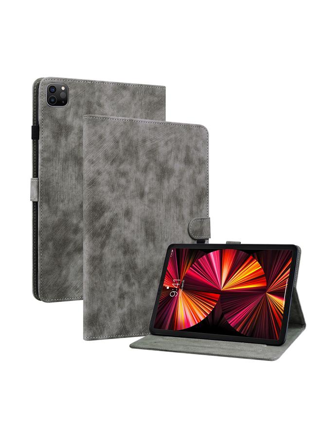 Zaboon Case For iPad Pro 12.9 2022 / 2021 / 2020 Tiger Pattern PU Tablet Case with Sleep / Wake-up Function - Image 1