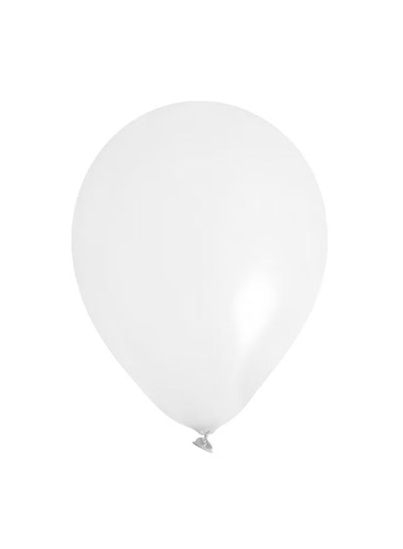 Papillon & Balloon 8 Piece White Balloon Set 25 Centimeter - Image 1