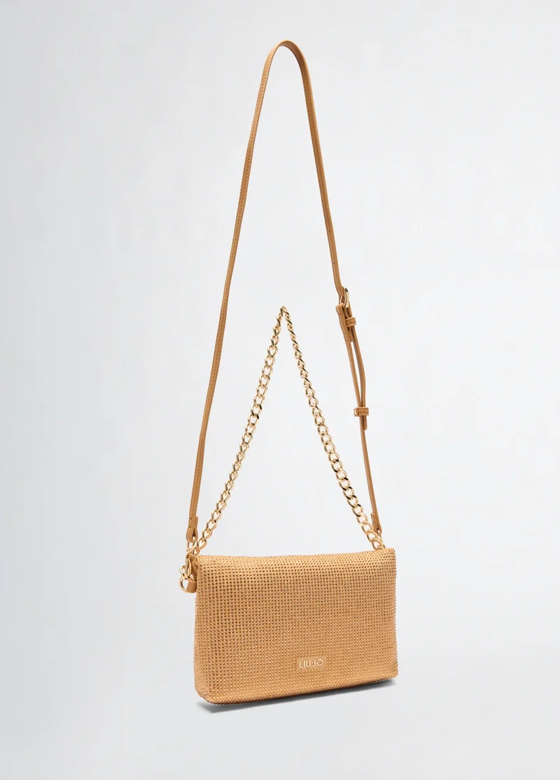 Liu Jo Shoulder Bag With Rhinestones