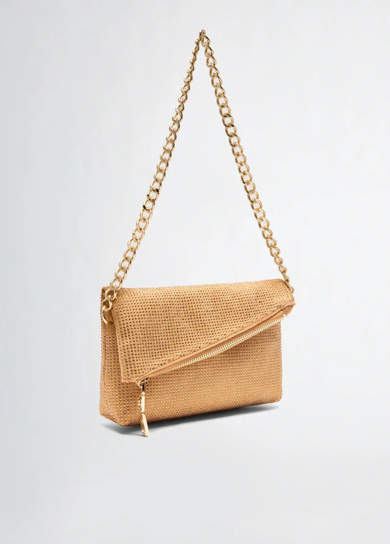 Liu Jo Shoulder Bag With Rhinestones