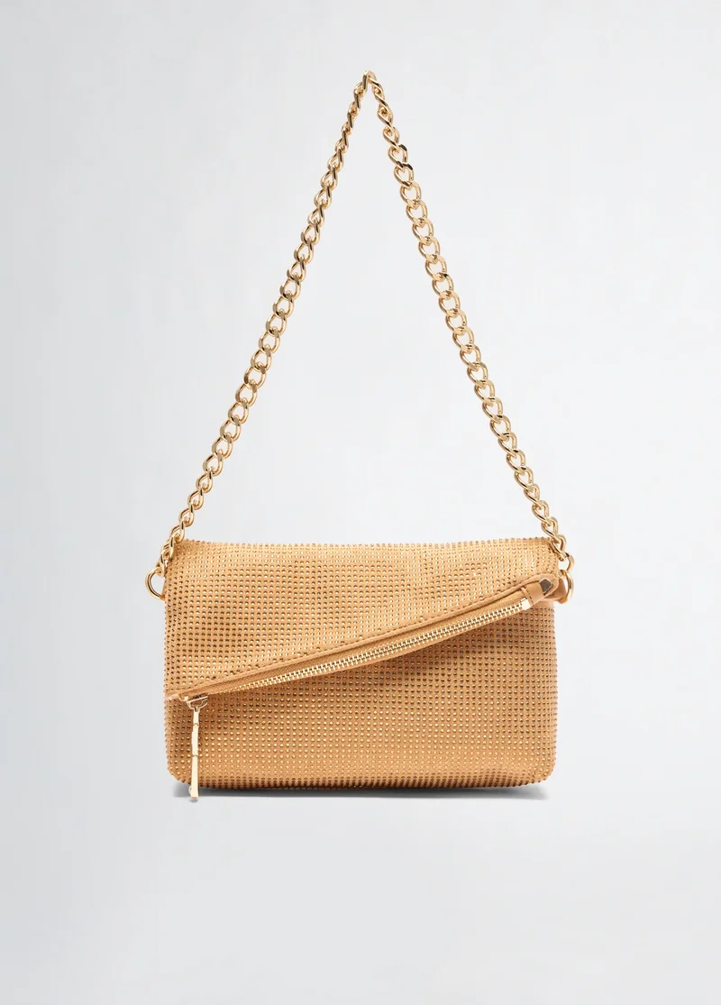 Liu Jo Shoulder Bag With Rhinestones