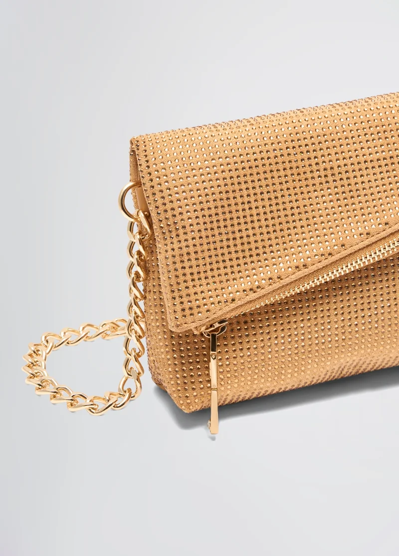 Liu Jo Shoulder Bag With Rhinestones