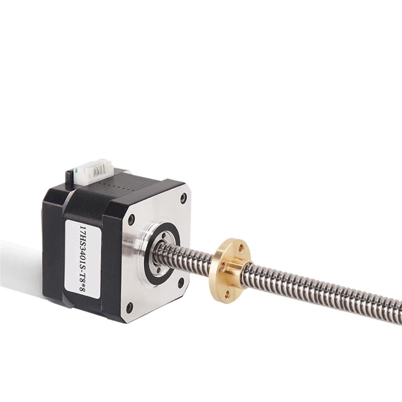 Nema17 Stepper Motor 34mm 1.3A 28Ncm with 4mm Lead Screw for 3D Printer Z Axis - Image 2