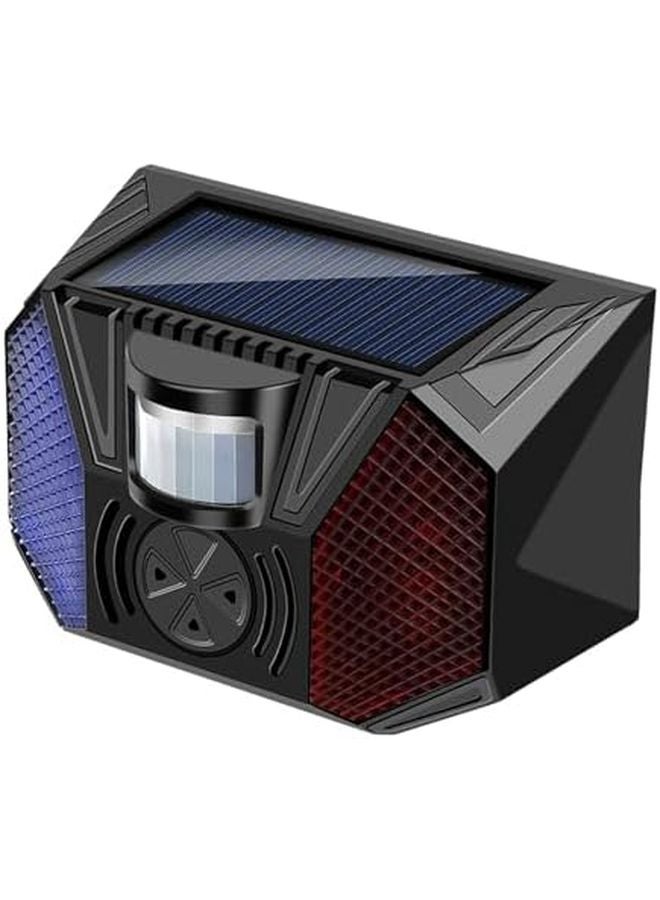 Solar Motion Sensor Security Light Outdoor Waterproof Alarm System - Image 1