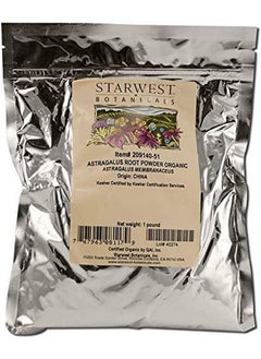 Starwest Botanicals Organic Astragalus Root Powder 1 Pound  - Image 2