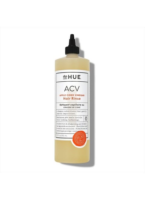 Apple Cider Vinegar Hair Rinse, 20 oz - Shampoo Alternative & Scalp Cleanser - Removes Buildup & Protects Natural Hair Oils