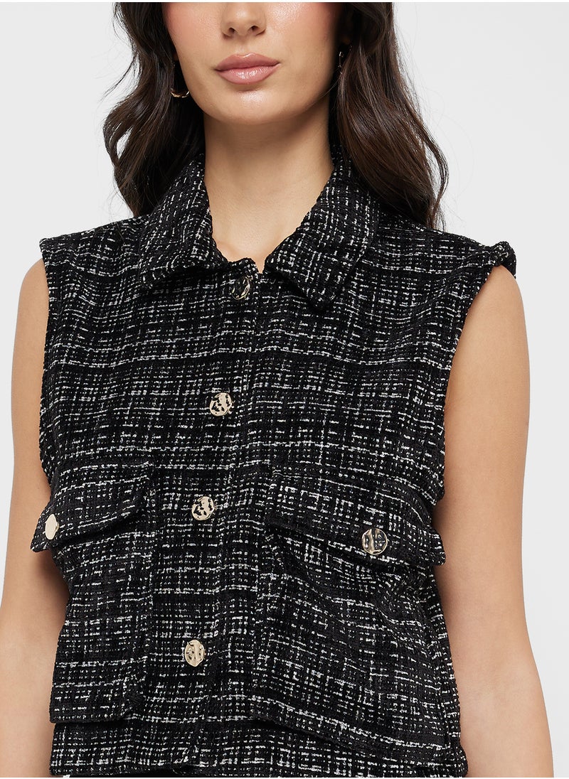 VERO MODA Pocket Detail Vest  - Image 3