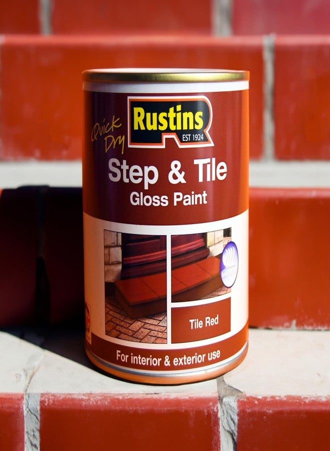Rustins Quick Dry Step & Tile Paint Red 250ml - Image 3