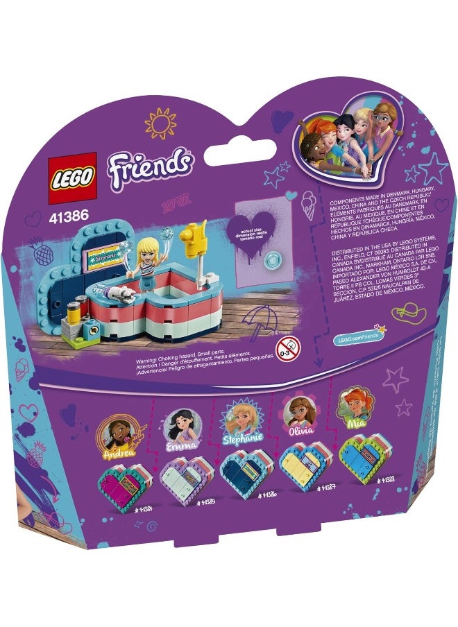 LEGO - Friends Stephanie’s Summer Heart Box 41386 Building Kit - Image 1