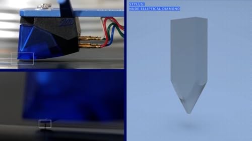 Ortofon أورطوفون 2M بلو مثبت مسبقًا على رأس SH-4 الأسود - Image 4