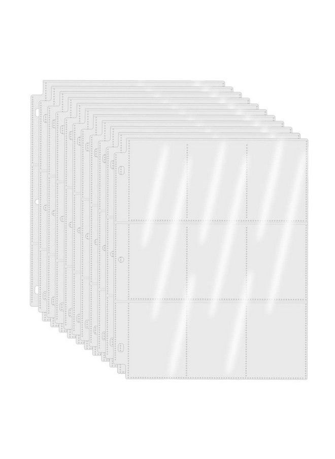 WOT I Trading Card Sleeves 80 Packs 1440 Pockets Baseball Card Sleeves Clear Card Protectors For Binder  - Image 1