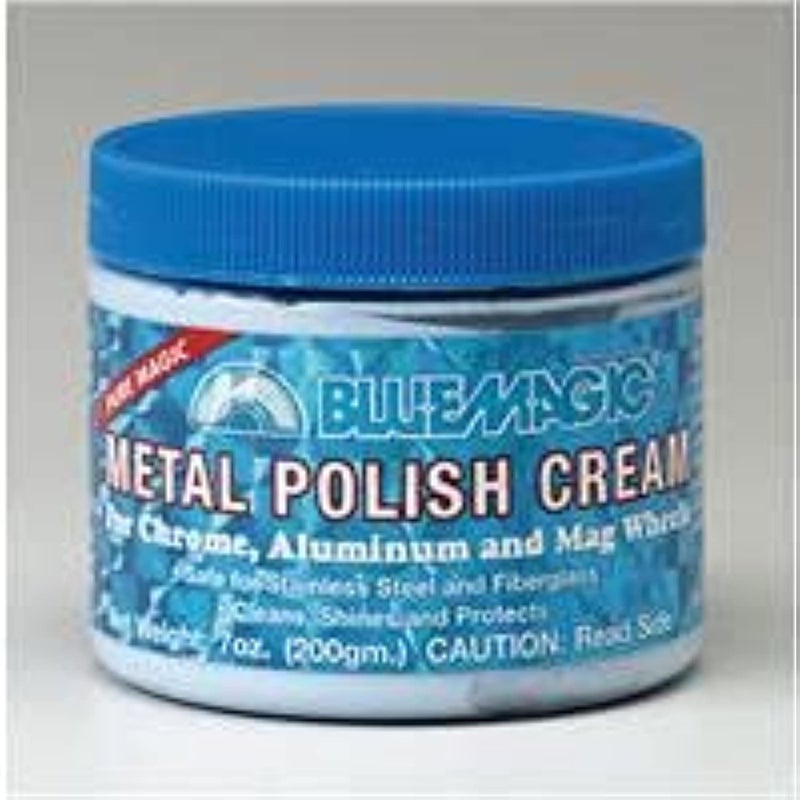 Blue Magic 400 Metal Polish Cream Non-Abrasive Tarnish and Oxidation Remover for Chrome, Aluminium, Brass, Copper, Sterling Silver and Stainless Steel, 7 oz., Pack of 1 - Image 3