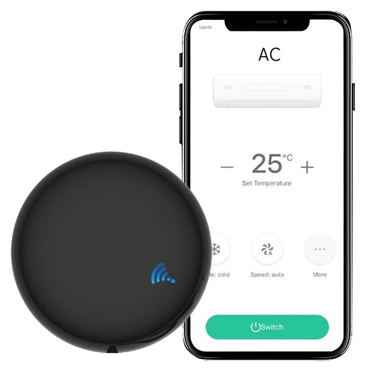 UanTii Smart Wifi IR Remote Controller Tuya Infrared Universal Remote Controller for Smart Home Control for AC TV Alexa and Google Home Siri Voice Control - Image 1