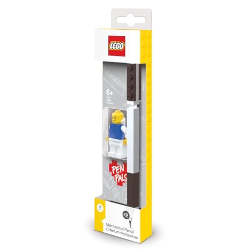 IQ قلم صديق LEGO - قلم رصاص ميكانيكي LEGO وشخصية مصغرة كلاسيكية (قد تختلف ألوان الشخصية المصغرة) - Image 2