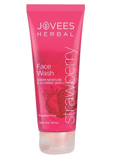 Jovees Face Wash Strawberry 120 Ml