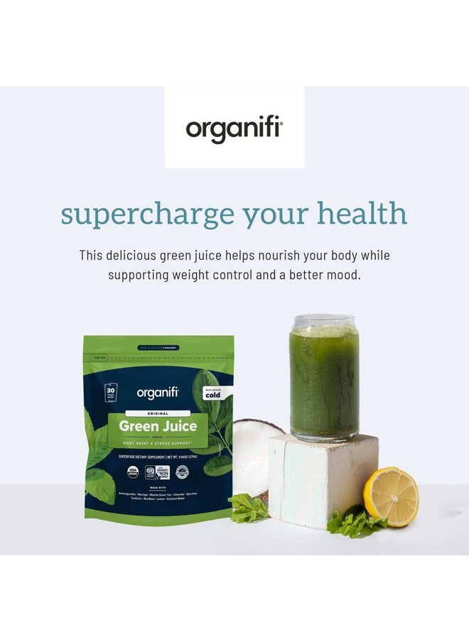 Organifi - : GO Packs - Green Juice - Organic Superfood Supplement Powder - 30 Travel Packs - Organic Vegan Greens - Hydrates and Revitalizes - Image 1