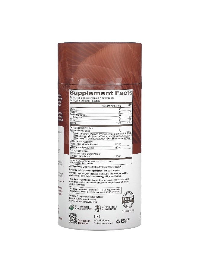 Om Mushrooms Om Mushrooms, Mushroom Coffee Blend, 6.24 oz (177 g)  - Image 2