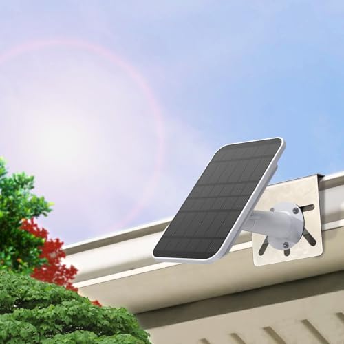 WiTi Gutter Mount Stainless Steel Bracket for Eufy Security SoloCam S340, Solar Security Camera Holder Anti-Rust Screws, No Drill Installation Compatible with IP PTZ DomeCameras Outdoor - Image 5