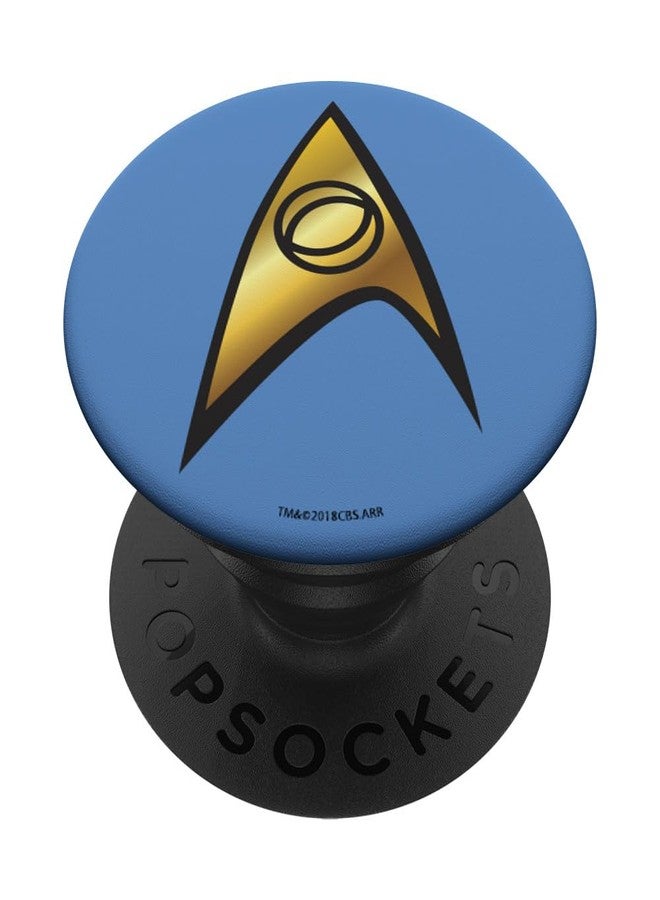 Star Trek Science Badge PopSockets Stand for Smartphones and Tablets PopSockets Standard PopGrip - Image 1
