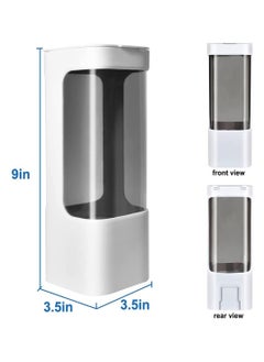 KASTWAVE Cup Dispenser for Water Dispenser, Pull Type Water Cooler Cup Holder Fit 3oz - 5oz Small Cups, Wall Mount Bathroom Disposable Cups Dispenser for Home Office Hospital  - Image 4
