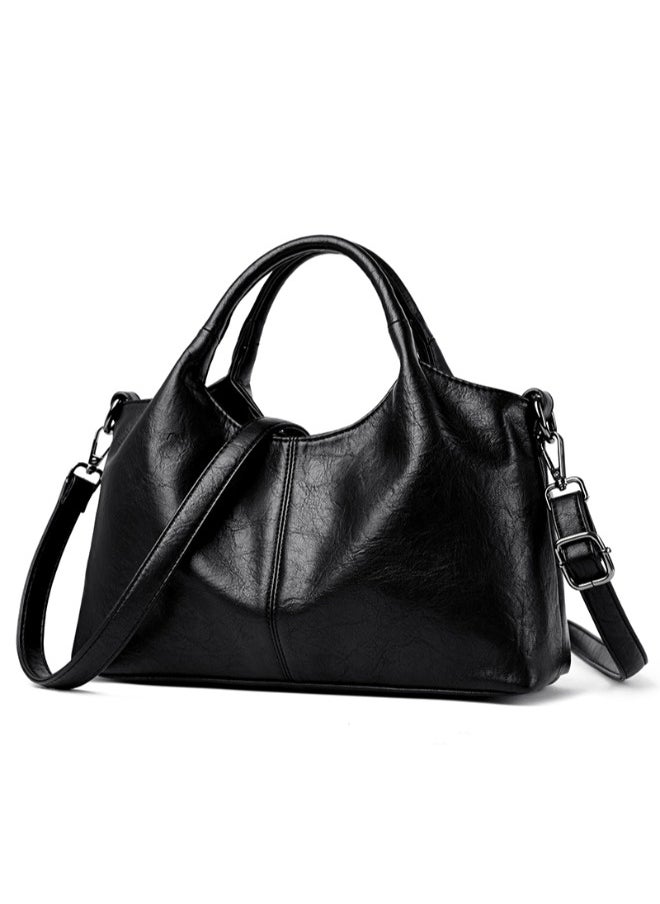 Rup Art Luxurious PU Leather Tote Bags - Stylish & Spacious Handbags with Adjustable Strap for Women On-the-Go  - Image 2