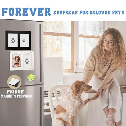 MYPAWLETS Inkless Pet Paw Print Kit,Clean Touch Ink Pad for Dog Paw Prints,Mess-Free Paw Print Stamp Pad for Dogs Cats,Dog Nose Print Kit,Personalized Pet Lover,Dog Mom Gift-4M - Image 5