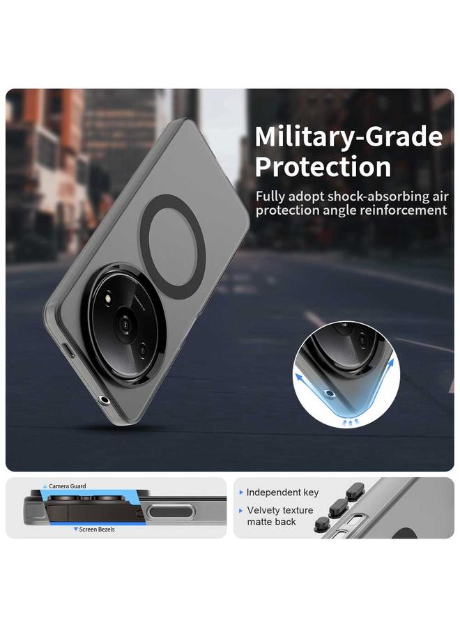 erorex Case For Xiaomi Poco C61 Candy Magsafe PC Hybrid TPU Phone Case - Image 2