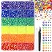 BELICEY 24000Pcs Rainbow Rhinestones for Nails - Flatback Resin Crystal Round Beads Gems Multi Sizes - 3D Crystals for Nail Art DIY Crafts Clothes Shoes Jewelry - Image 2