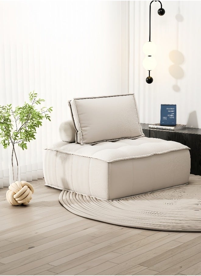 Amoyls 100*100*75cm Modern Elastic Sofa with Comfort Cushions - Durable Minimalist Design for All Spaces  - Image 1