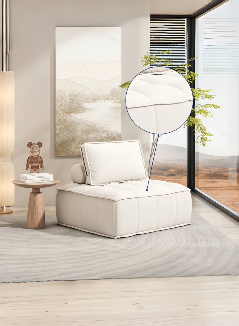 الأمويلات أريكة كنب مرنة ١٠٠×١٠٠×٧٥ سم كنبة بوسائد راحة - تصميم بسيط متين لكل الأماكن - Image 5