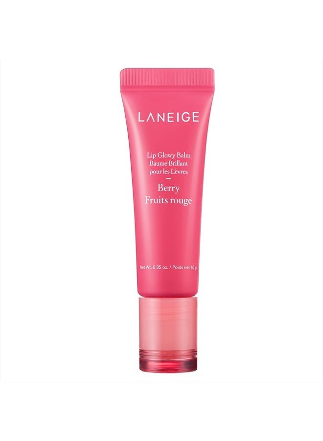 LANEIGE Lip Glowy Balm: Hydrate, Glossy, Lightweight, Moisturize & Tint with Shea Butter - Image 1