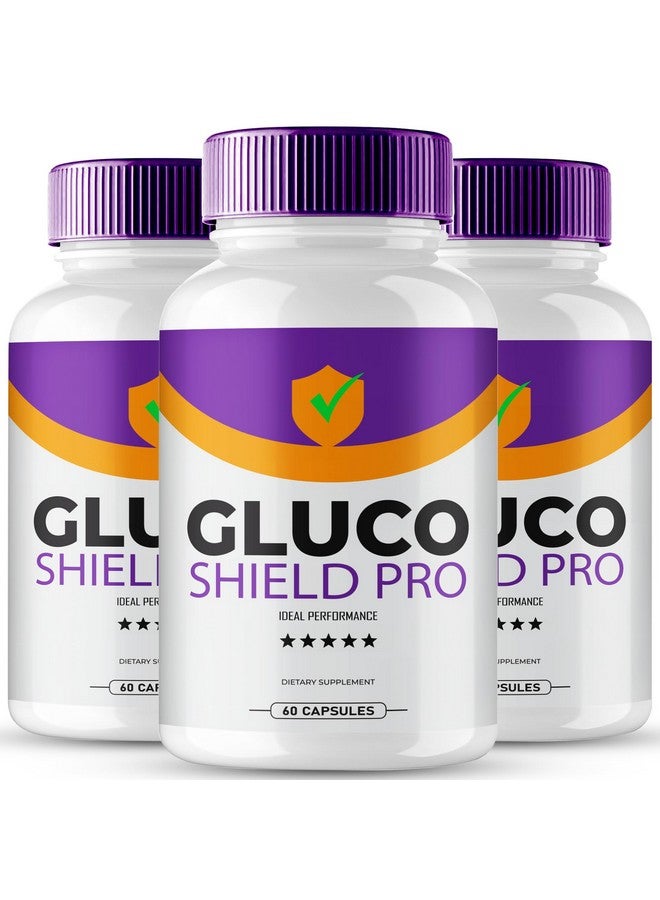 IDEAL PERFORMANCE Gluco Shield Pro Advanced Blood Formula Capsules, Official GlucoShield Pro Supplement Pills, Premium Formula for Healthy Circulation & Stable Levels, All Natural GlucoShieldPro Reviews (3 Pack) - Image 1