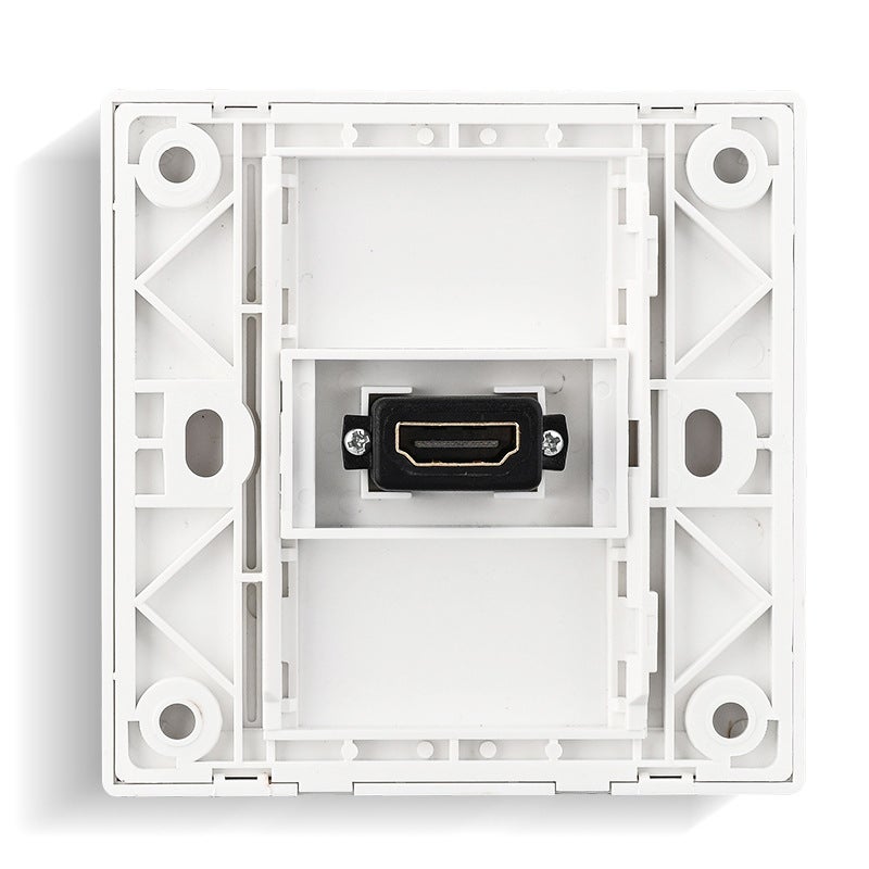 Shengtuo HDMI In-Line Panel Wall Socket – 1 Port Digital Interface for Engineering Wiring - Image 5
