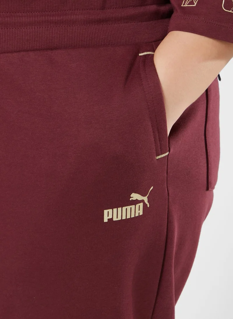 PUMA Power Deco Glam High-Waist Sweatpants