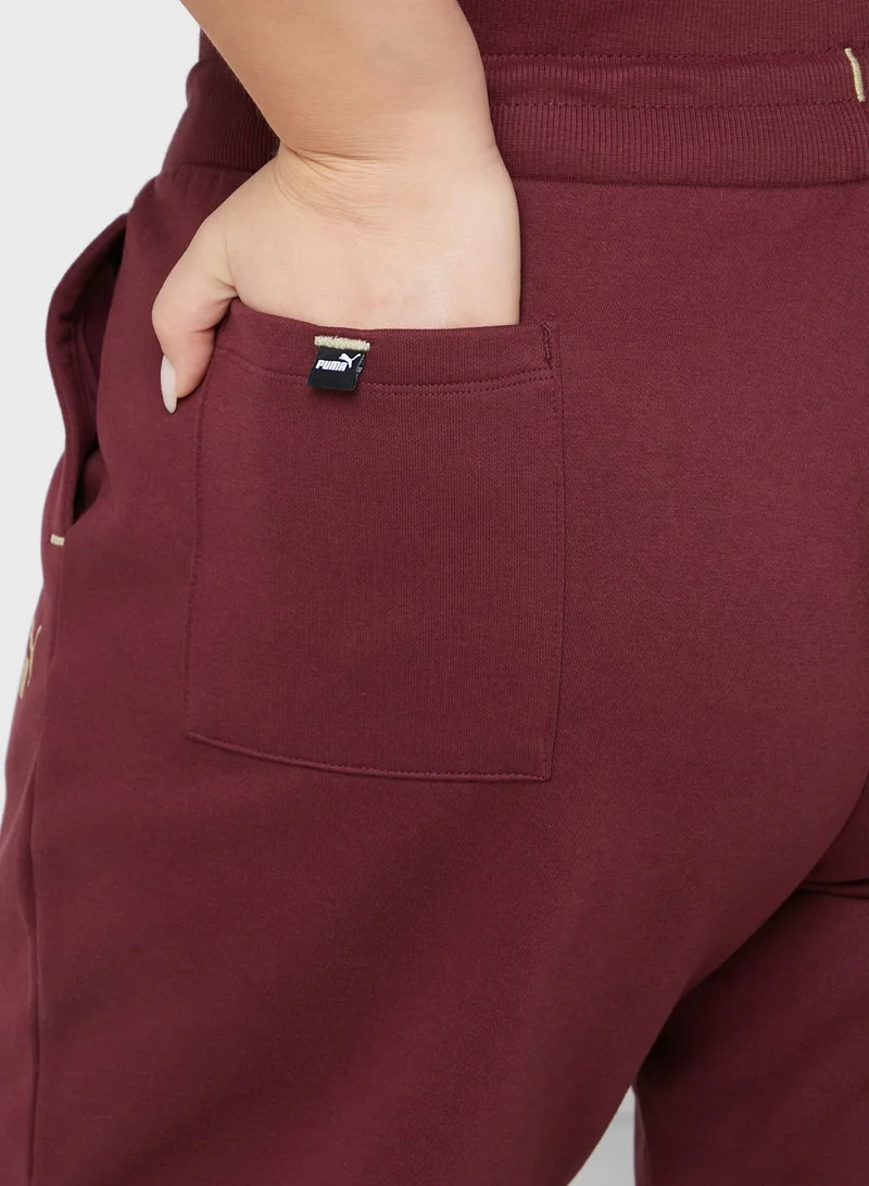 PUMA Power Deco Glam High-Waist Sweatpants