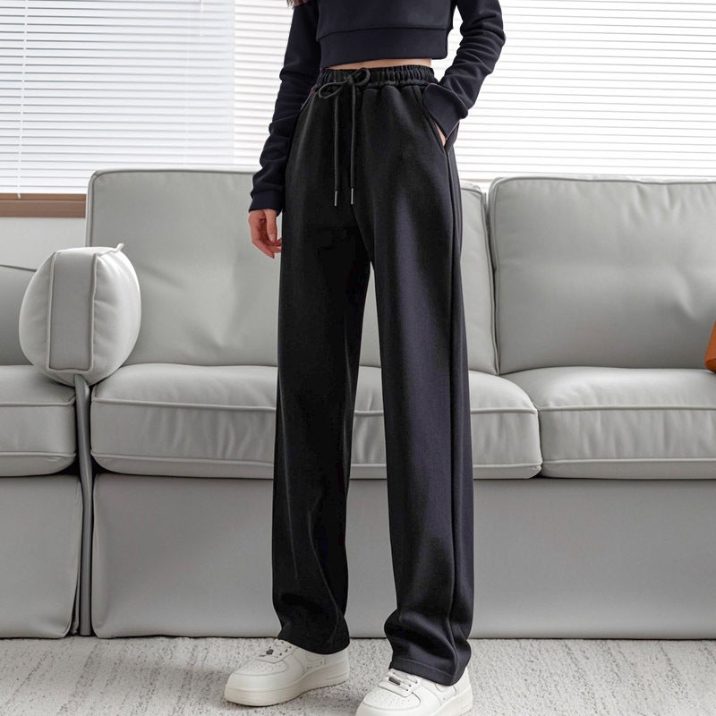 Boys And Girls With Pants 2024 Explosions Handsome Toe Casual Sports Pants Straight Pants - Image 4