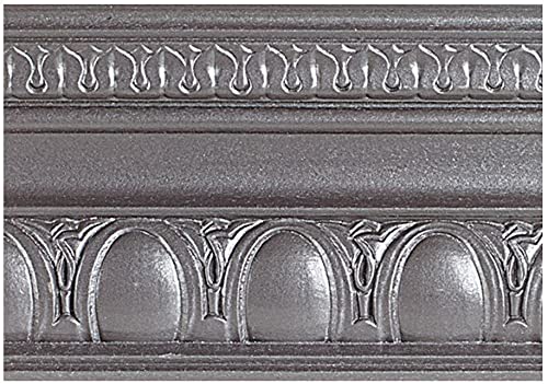Modern Masters 6 oz Modern Masters ME209 Pewter Metallic Paint Collection, Satin Water-Based Decorative Metallic Paint - Image 4