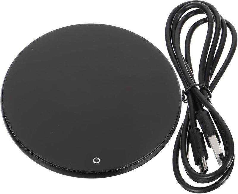 USB Type C 15W Electric Beverage Warmer Mug Pad 3 Level Touch Control For Milk Coffee - Image 1