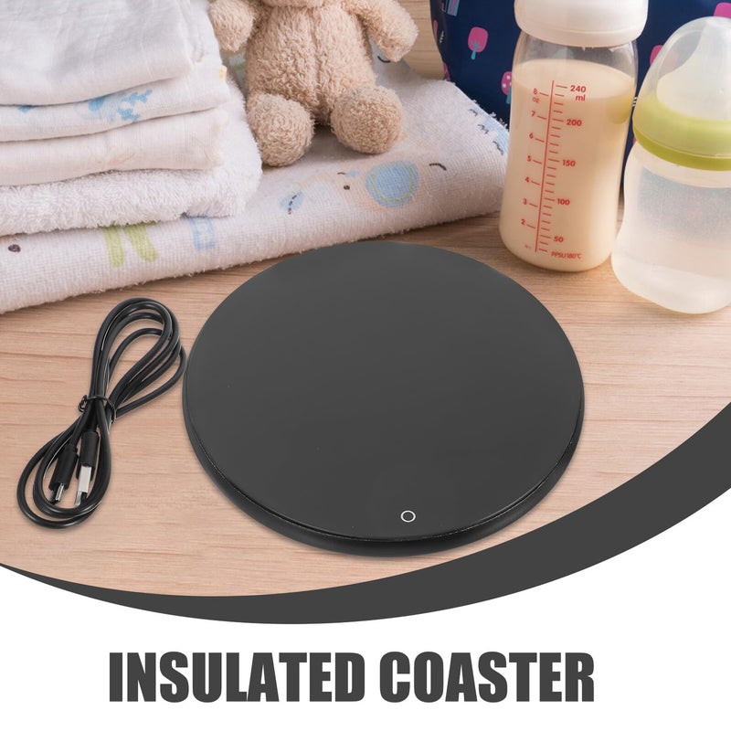 USB Type C 15W Electric Beverage Warmer Mug Pad 3 Level Touch Control For Milk Coffee - Image 4