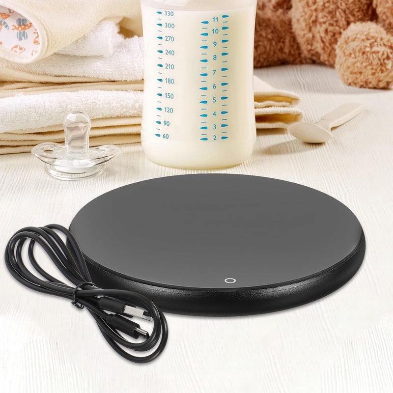 USB Type C 15W Electric Beverage Warmer Mug Pad 3 Level Touch Control For Milk Coffee - Image 5