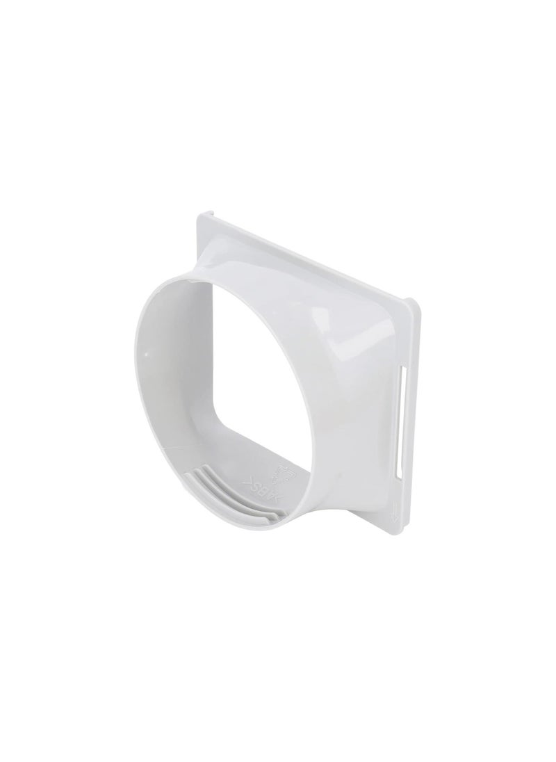 Universal Thread Design Air Conditioner Exhaust Hose Coupler - to Round Portable Adapter - Enhance Cooling Efficiency - Easy Installation
